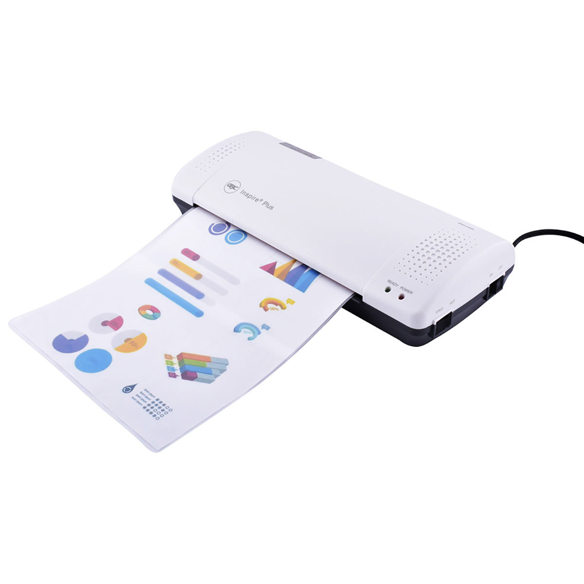 Enmicadora gbc de 23 cm inspire plus con 95 micas térmicas