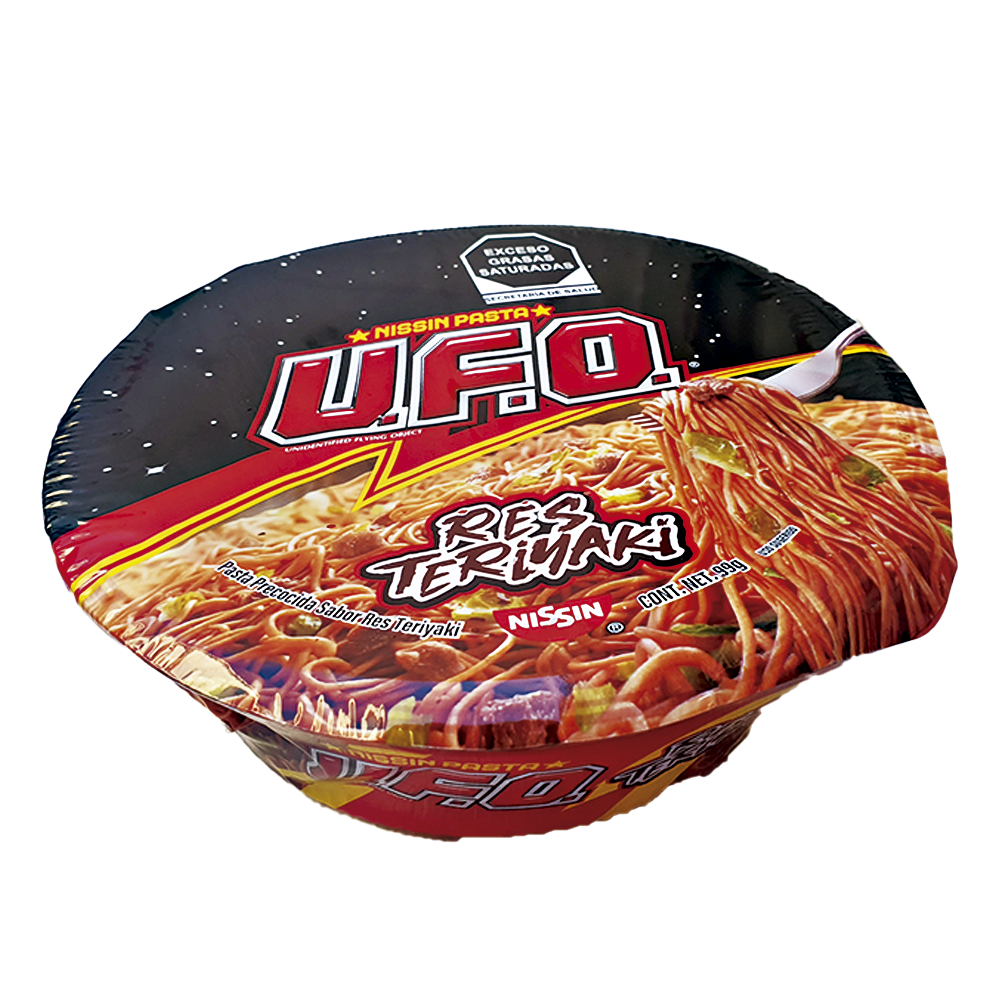 Pasta Ufo Res Teriyaki Fideos Instantaneos Noodles 99gr