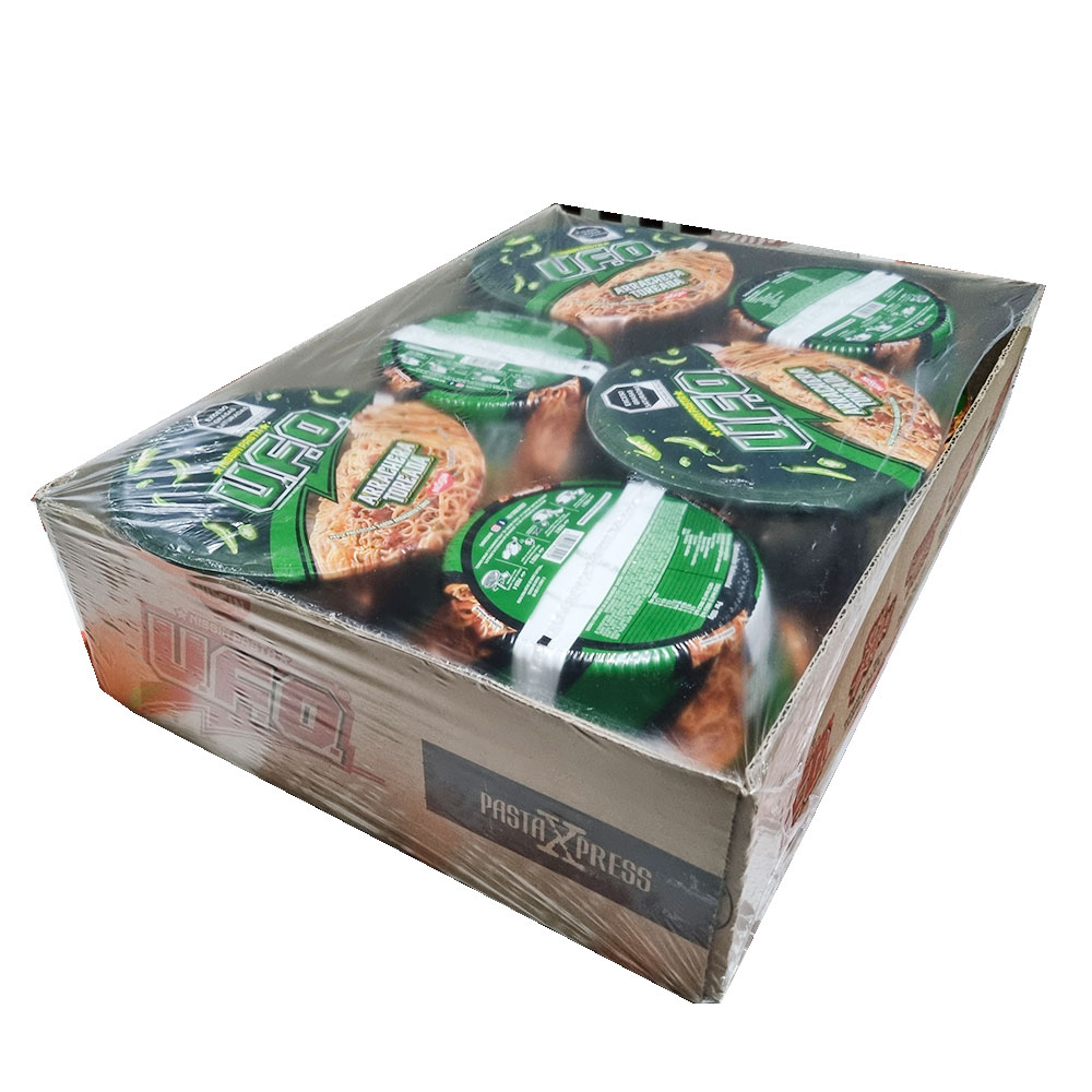 12 Pasta Ufo Arrachera Toreada Fideos Nissin Mayoreo Caja