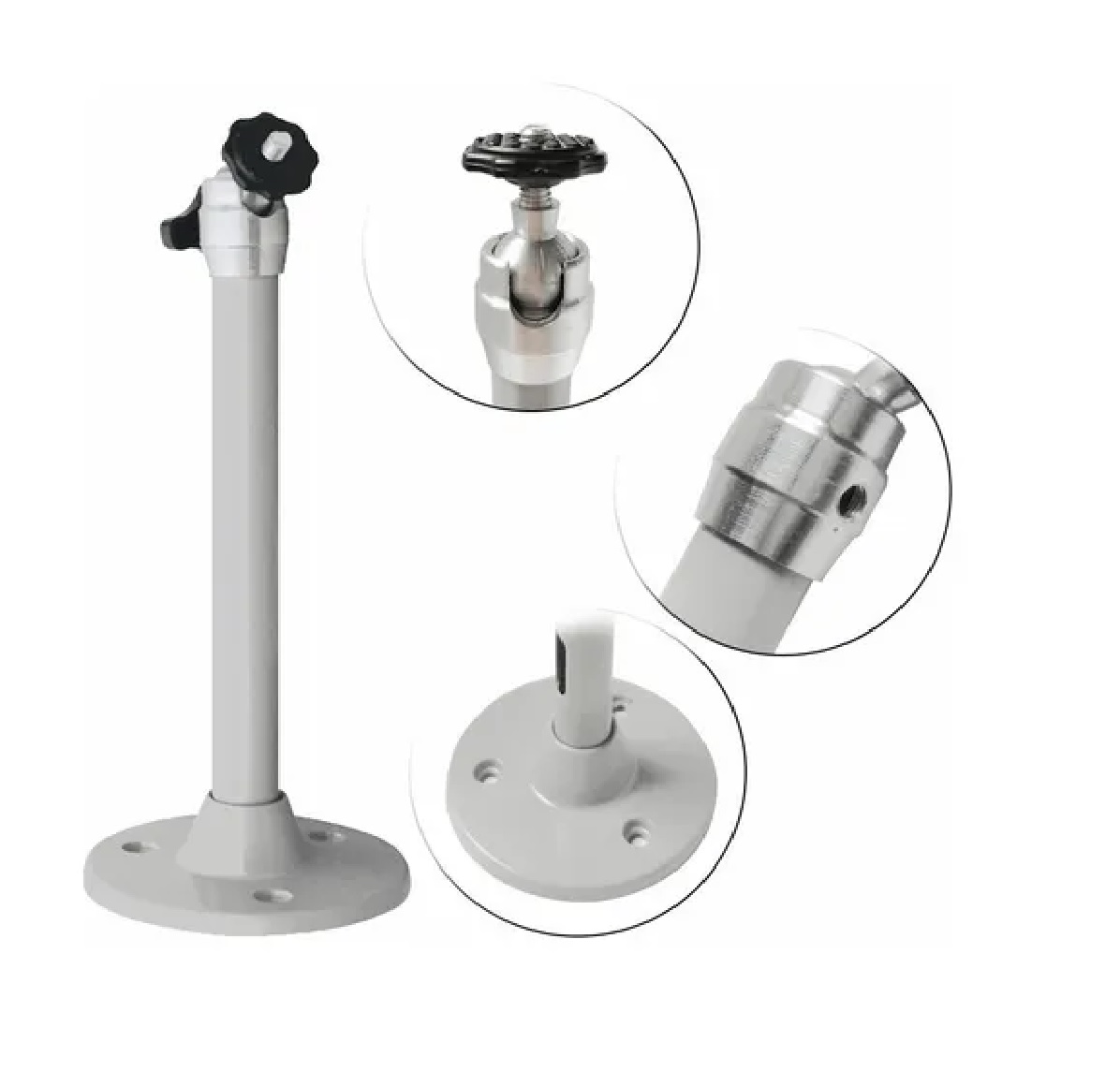 Soporte Proyector Universal Cañón Ajustable 5kg Techo Pared