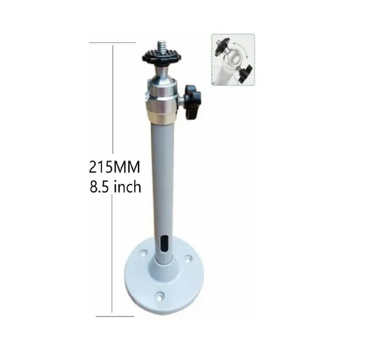 Soporte Proyector Universal Cañón Ajustable 5kg Techo Pared