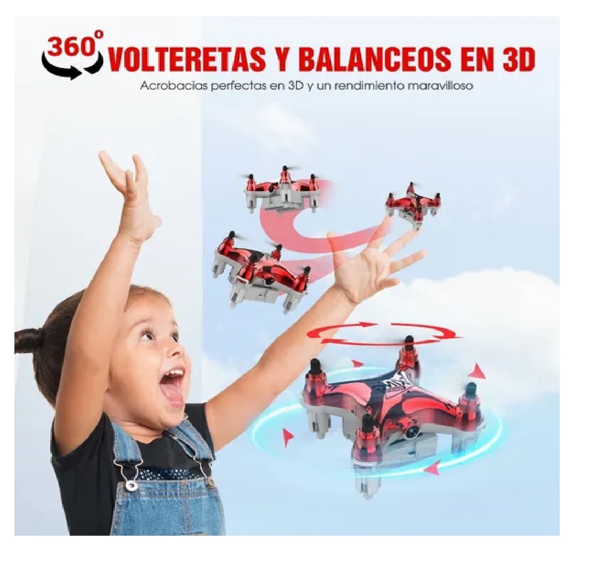 Mini Drone Para Niños Principiantes 2.4ghz Rc