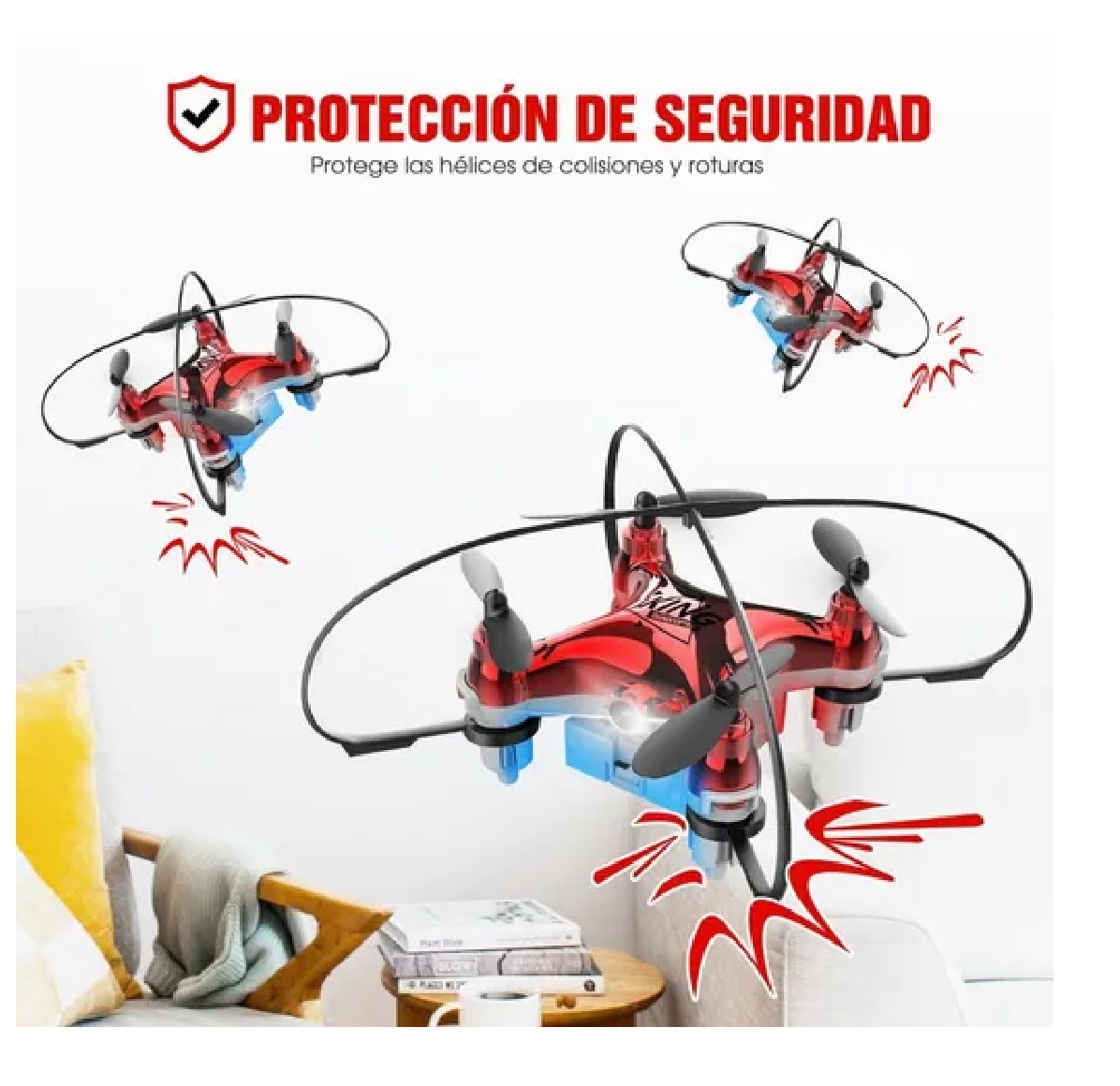 Mini Drone Para Niños Principiantes 2.4ghz Rc