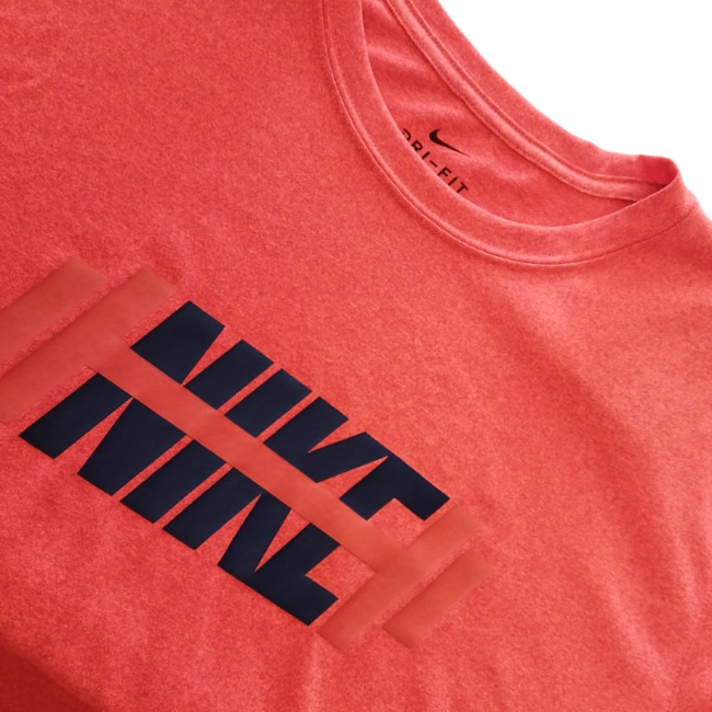 PLAYERA CASUAL NARANJA HOMBRE/DD9204-644 100% ORIGINAL