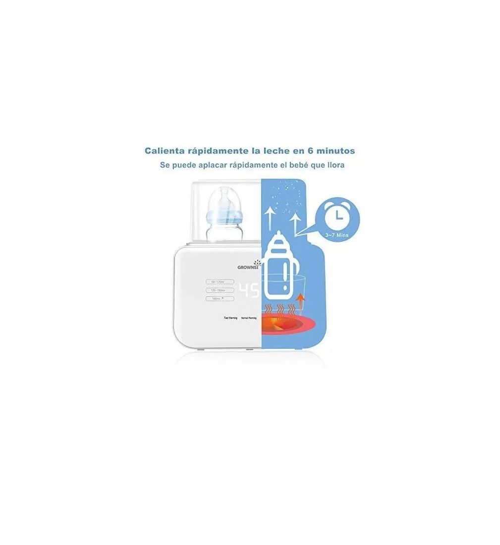 Calienta Biberones Para Bebé Esterilizador De Botella 6 En 1