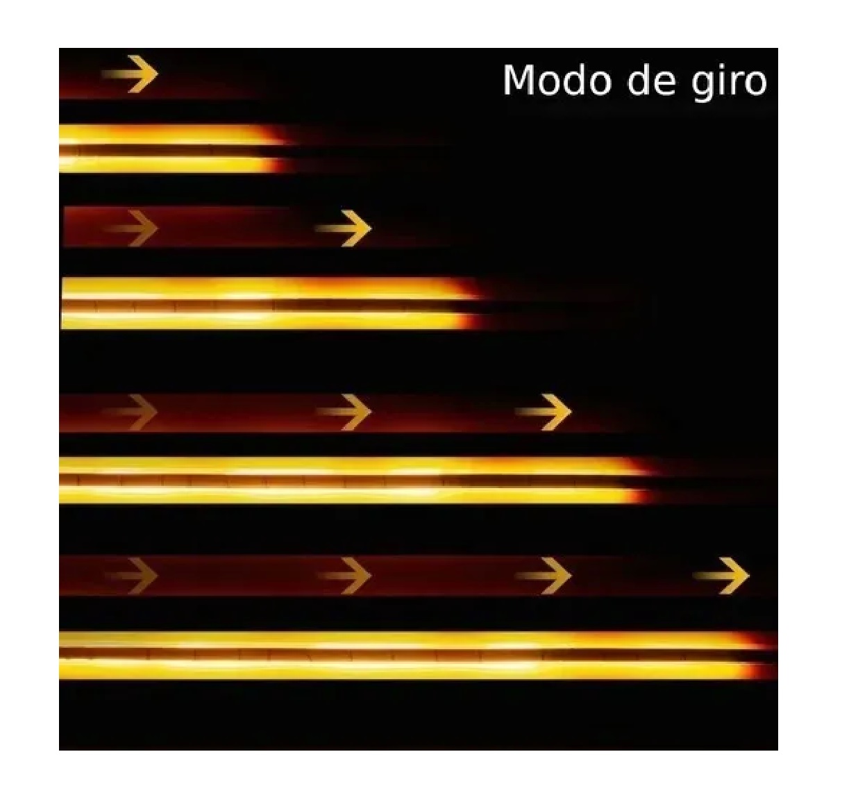 Tira Led Drl Flexible Direccional Secuencial Auto 60 Cm 