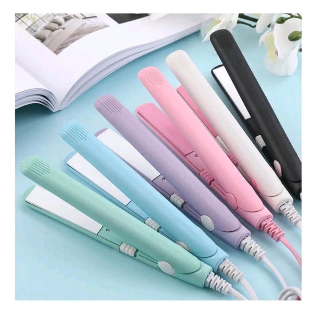 Plancha Para Cabello, Mini Plancha De Cabello De Bolsillo.