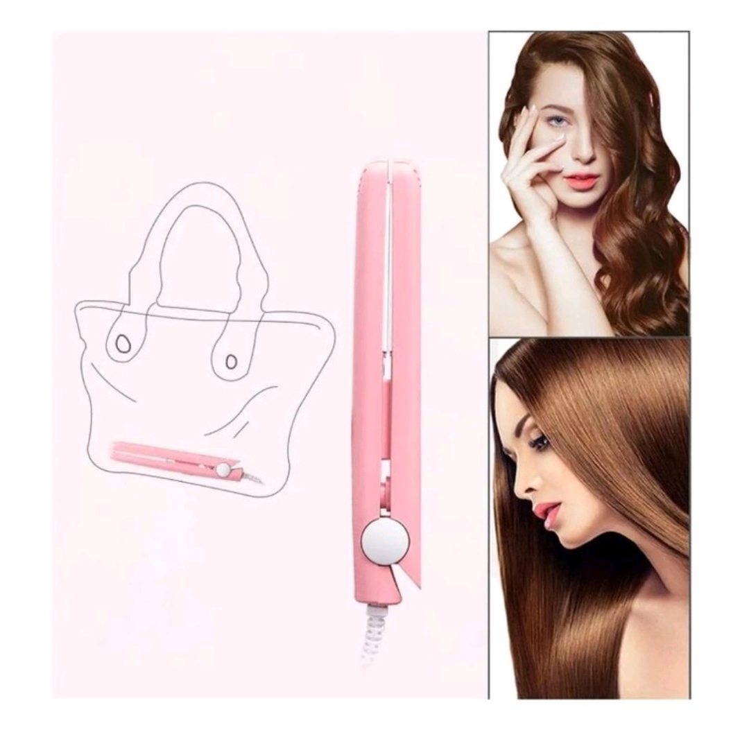 Plancha Para Cabello, Mini Plancha De Cabello De Bolsillo.