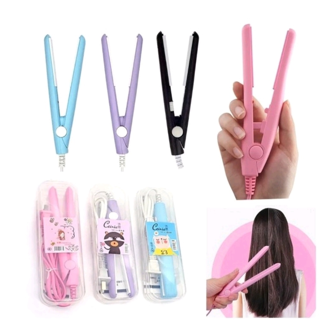 Plancha Para Cabello, Mini Plancha De Cabello De Bolsillo.