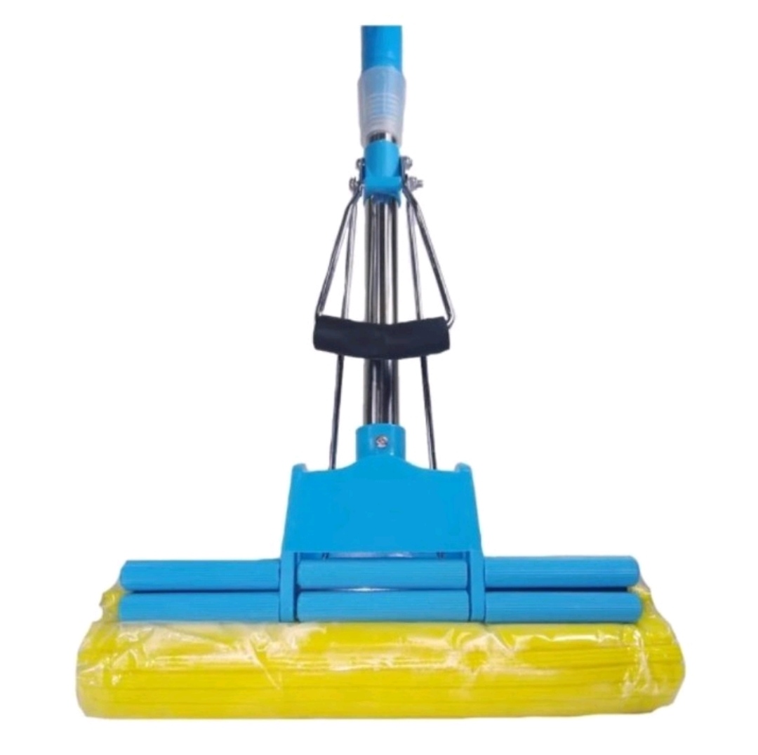 Trapeador Magico Esponja Jalador Autoexprimible