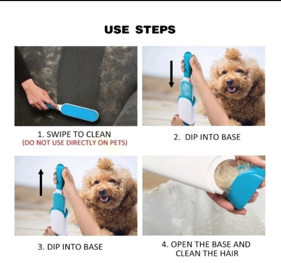 Cepillo Quita Pelusa Quita Pelo Gato Muebles Ropa