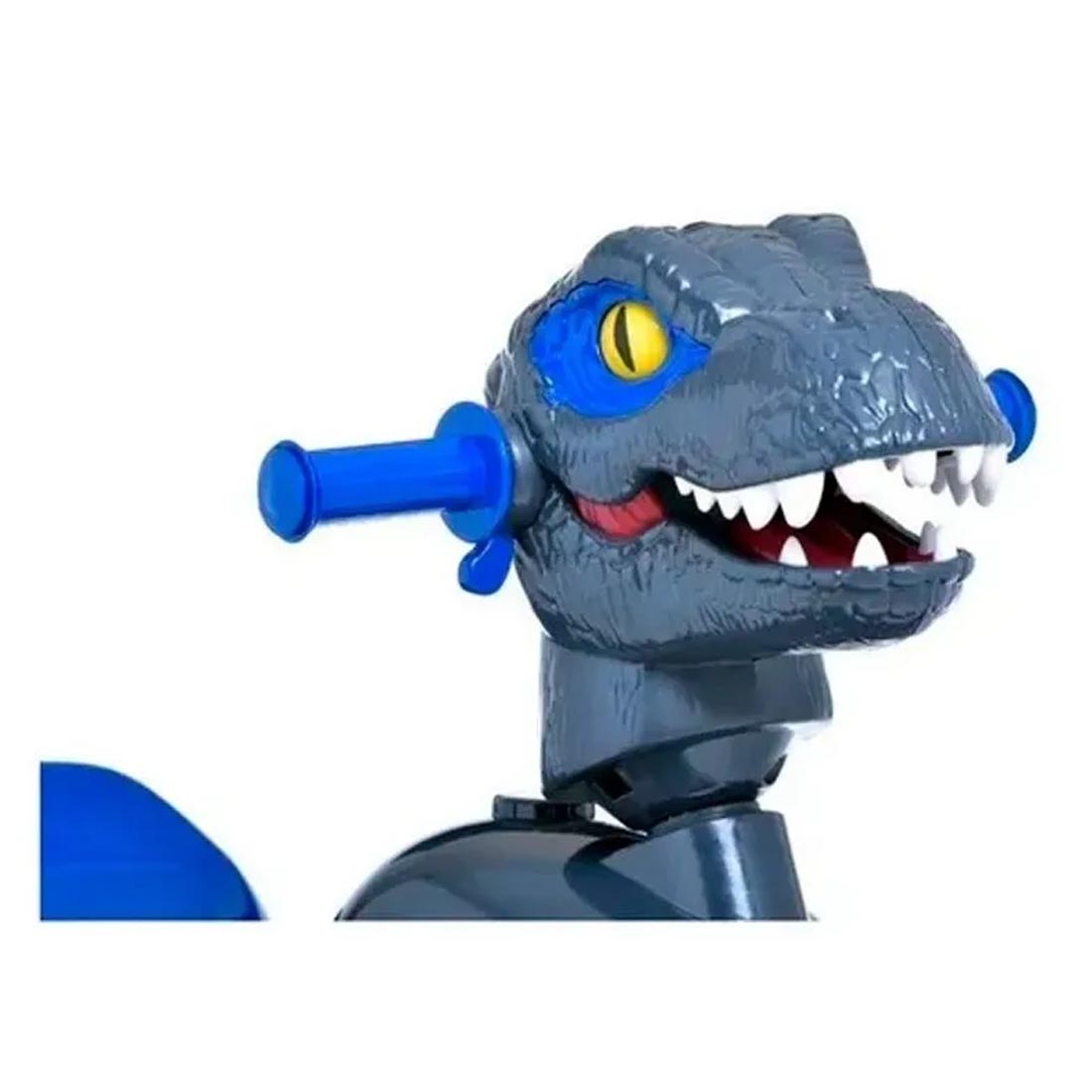 Moto Electrica Prinsel Mini Quad Dinosaurio Raptor Blue 12V.