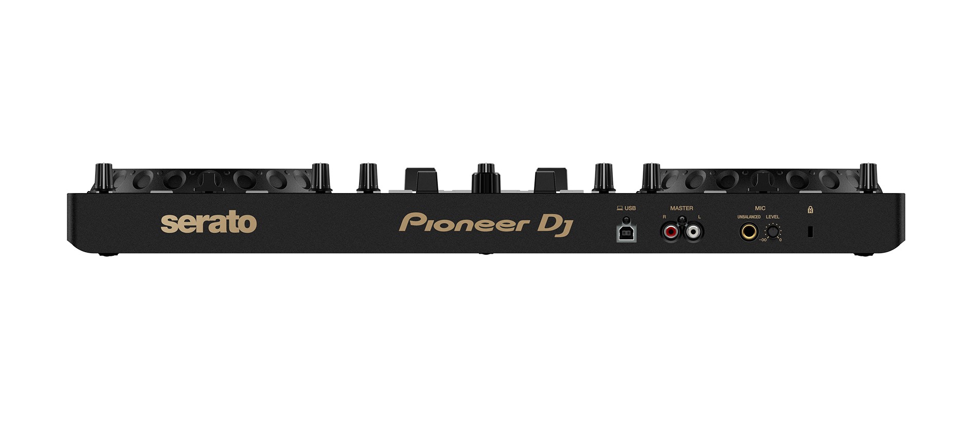 Controlador dj pioneer ddj-rev1-n de 2 canales dorado 