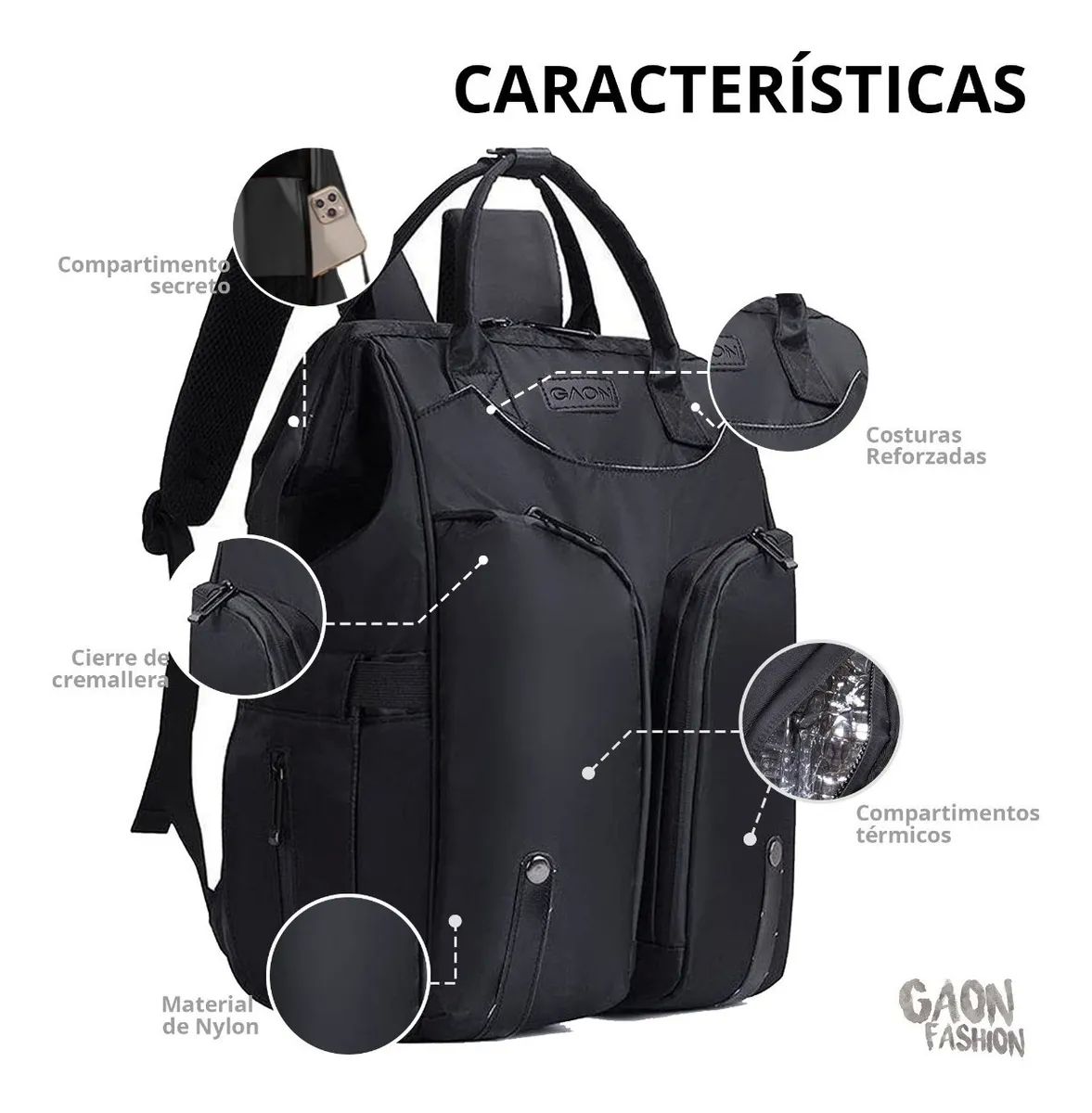 Mochila Bolsa Impermeable Para Mujer Casual Backpack Juvenil