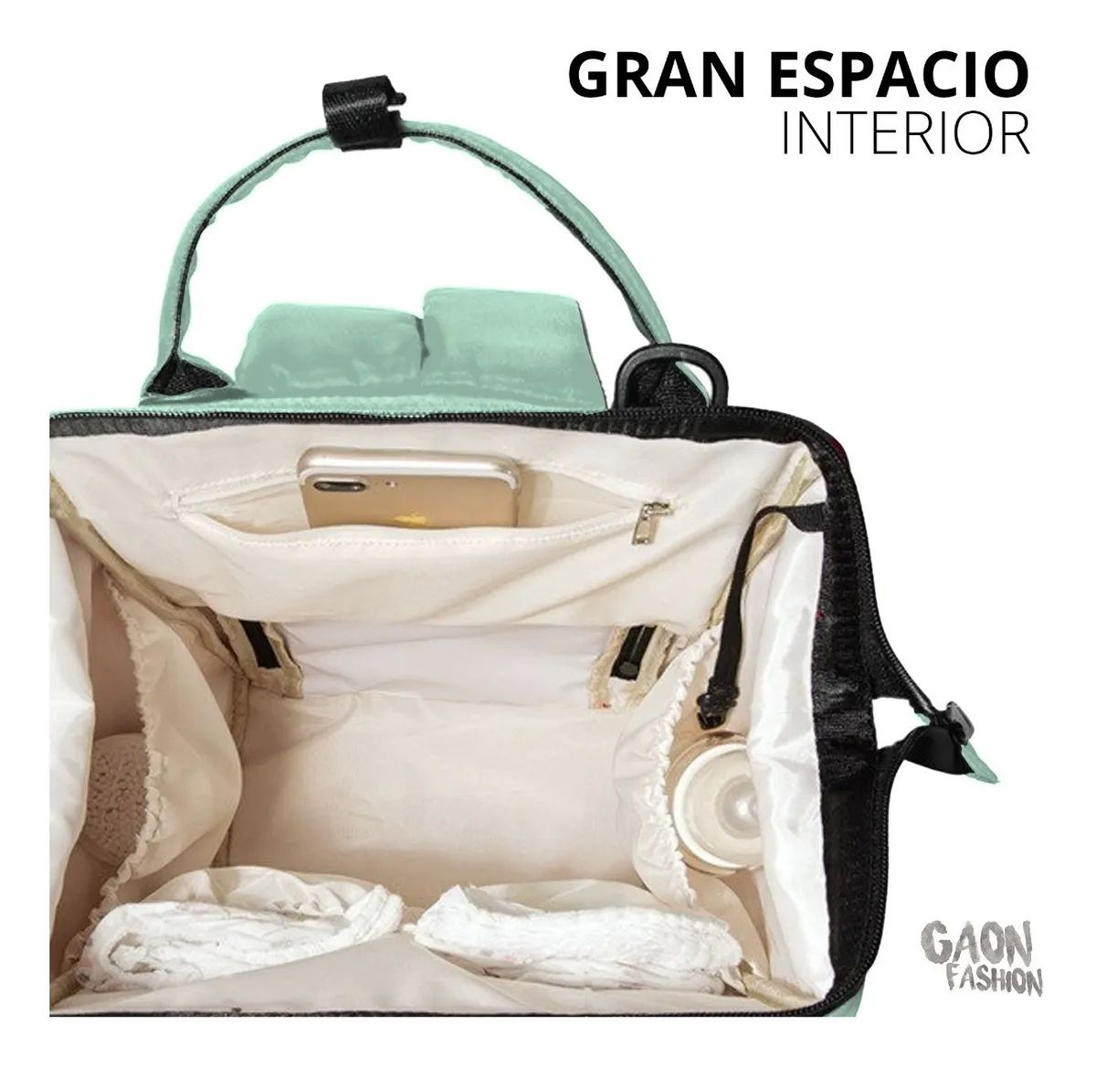 Mochila Bolsa Impermeable Para Mujer Casual Backpack Juvenil Esmeralda