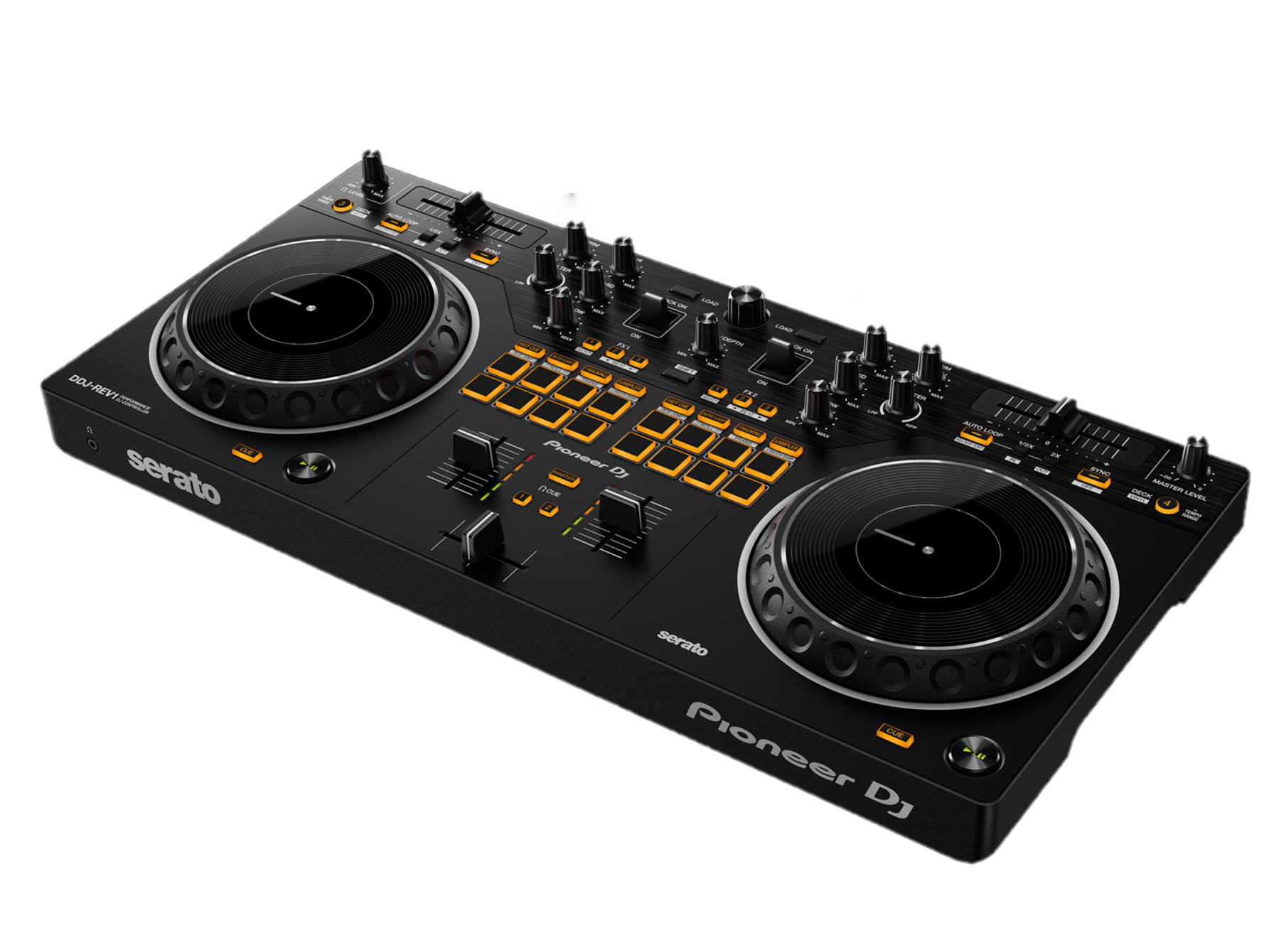Controlador Dj De 2 Canales Pioneer Ddj-rev1 Serato Dj Negro