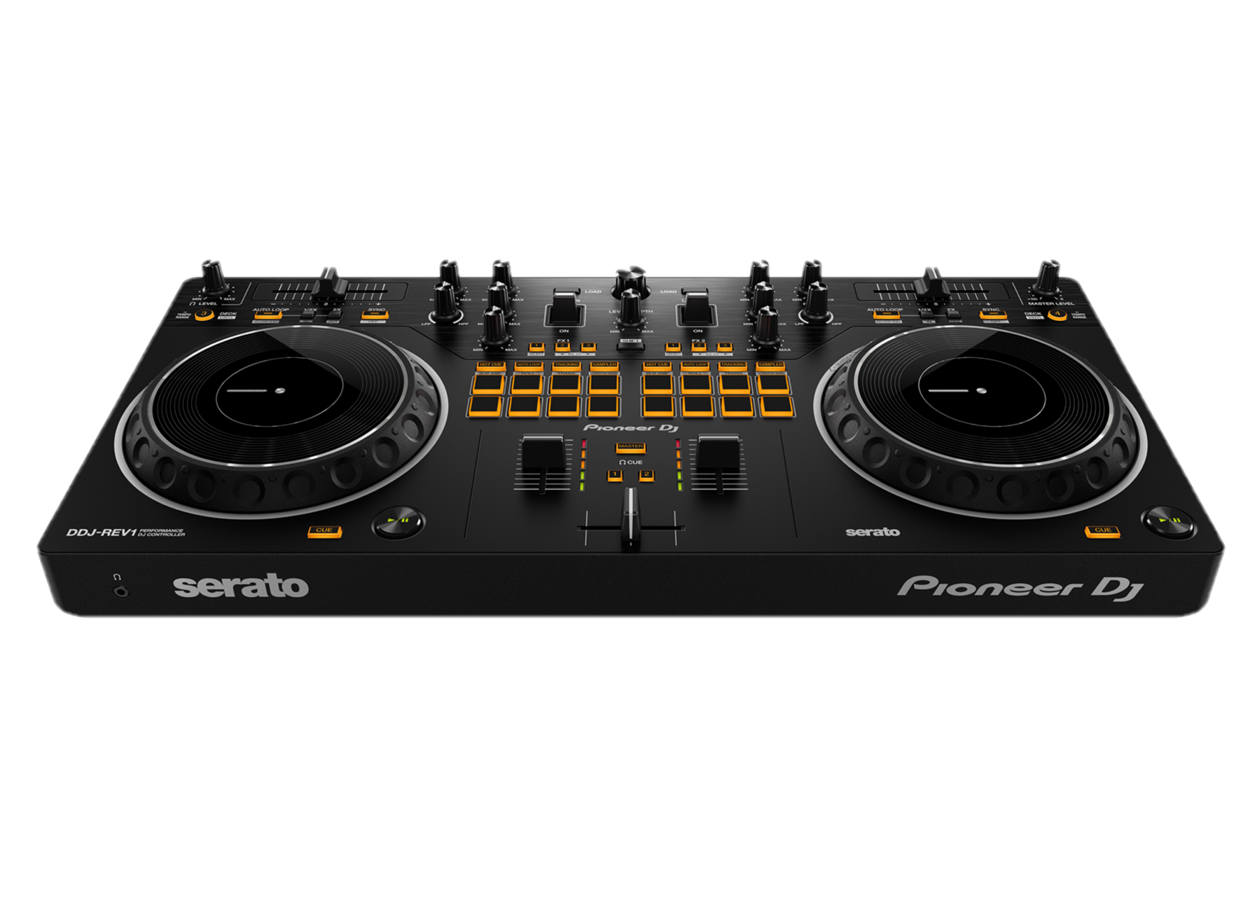 Controlador Dj De 2 Canales Pioneer Ddj-rev1 Serato Dj Negro