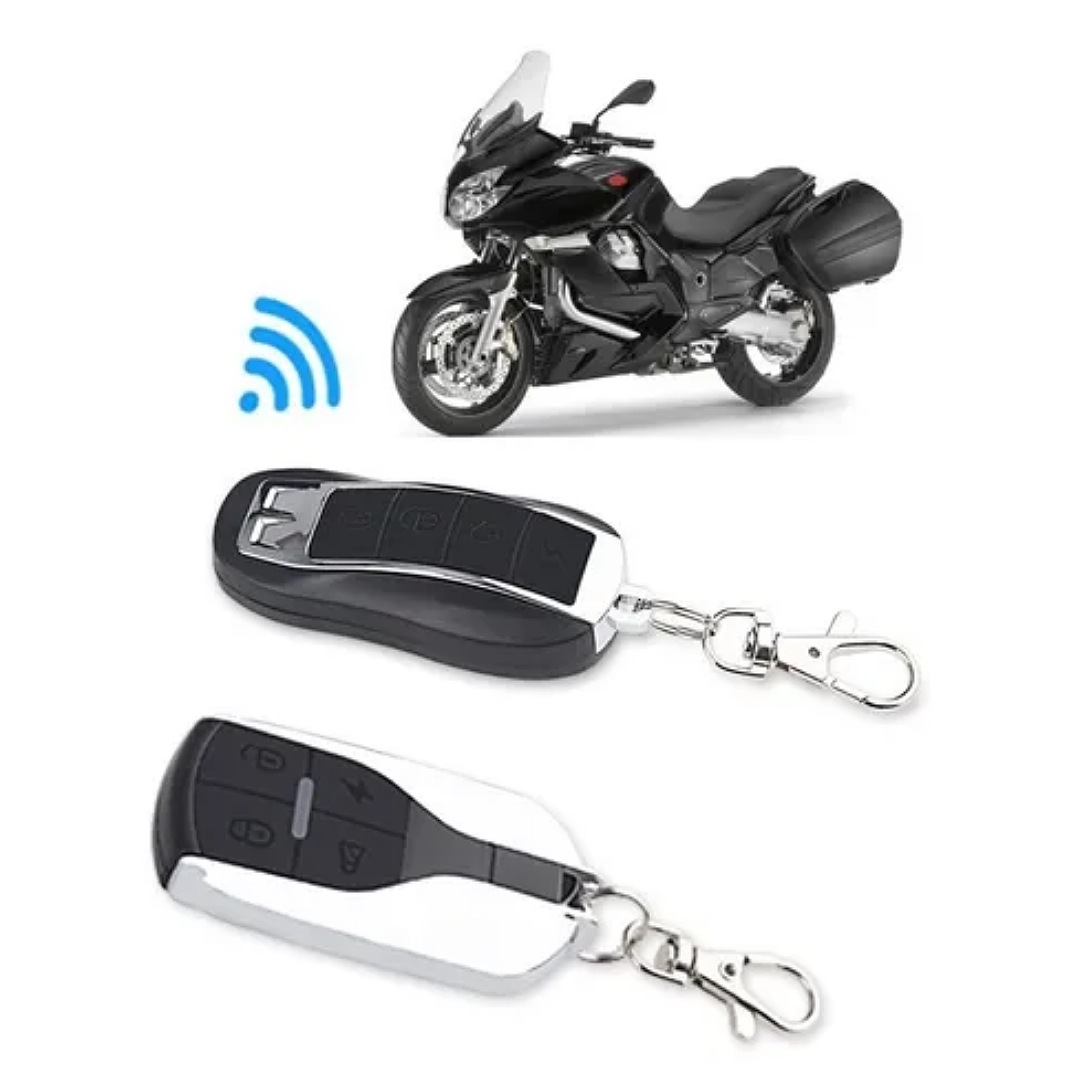 Alarma Antirrobo Moto Encendido Con Distancia Control Remoto