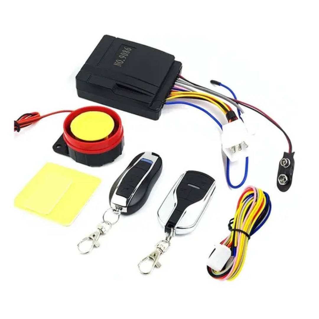 Alarma Antirrobo P/moto Encendido A Distancia Control Remoto