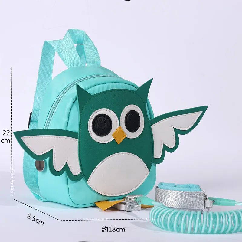 Mochila 2 En 1 Con Corea Anti Pérdida Para Niños Buho