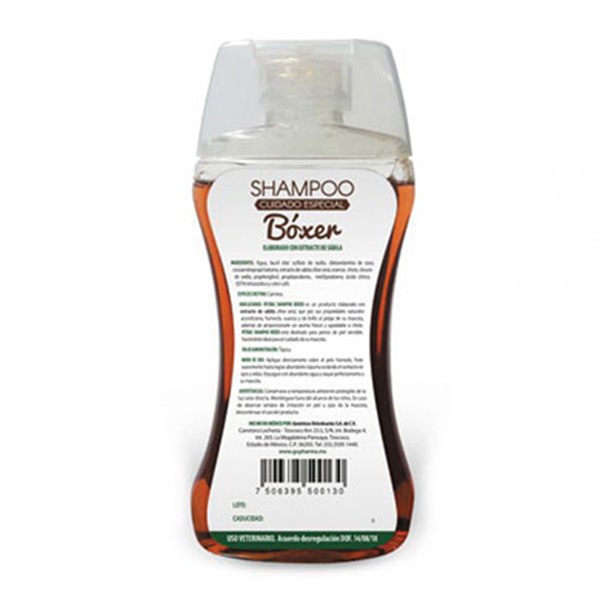 Shampoo para Perro Boxer 250 ml