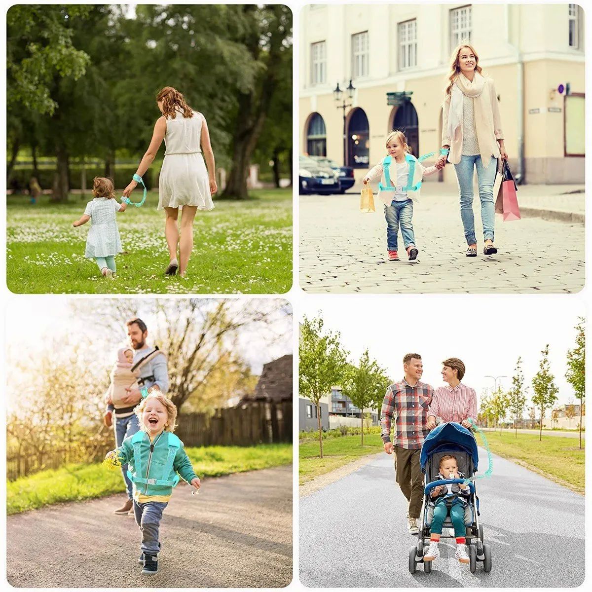 Muñequera De Seguridad Con Arnés Infantil