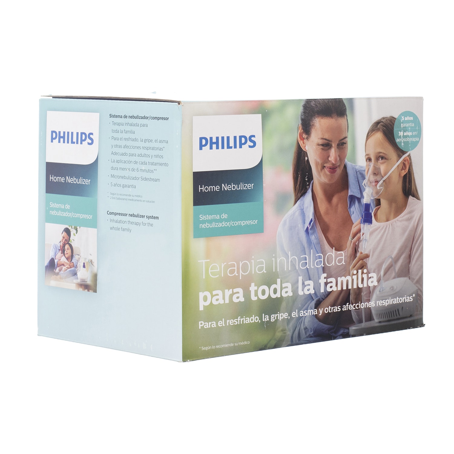 Nebulizador Home Adulto / Pediátrico con Mascarilla - Philips Respironics 