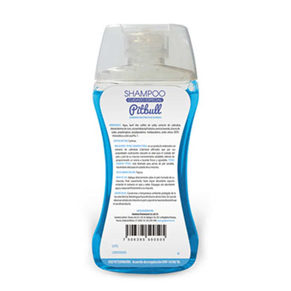 Shampoo para Perro Pitbull 250 ml