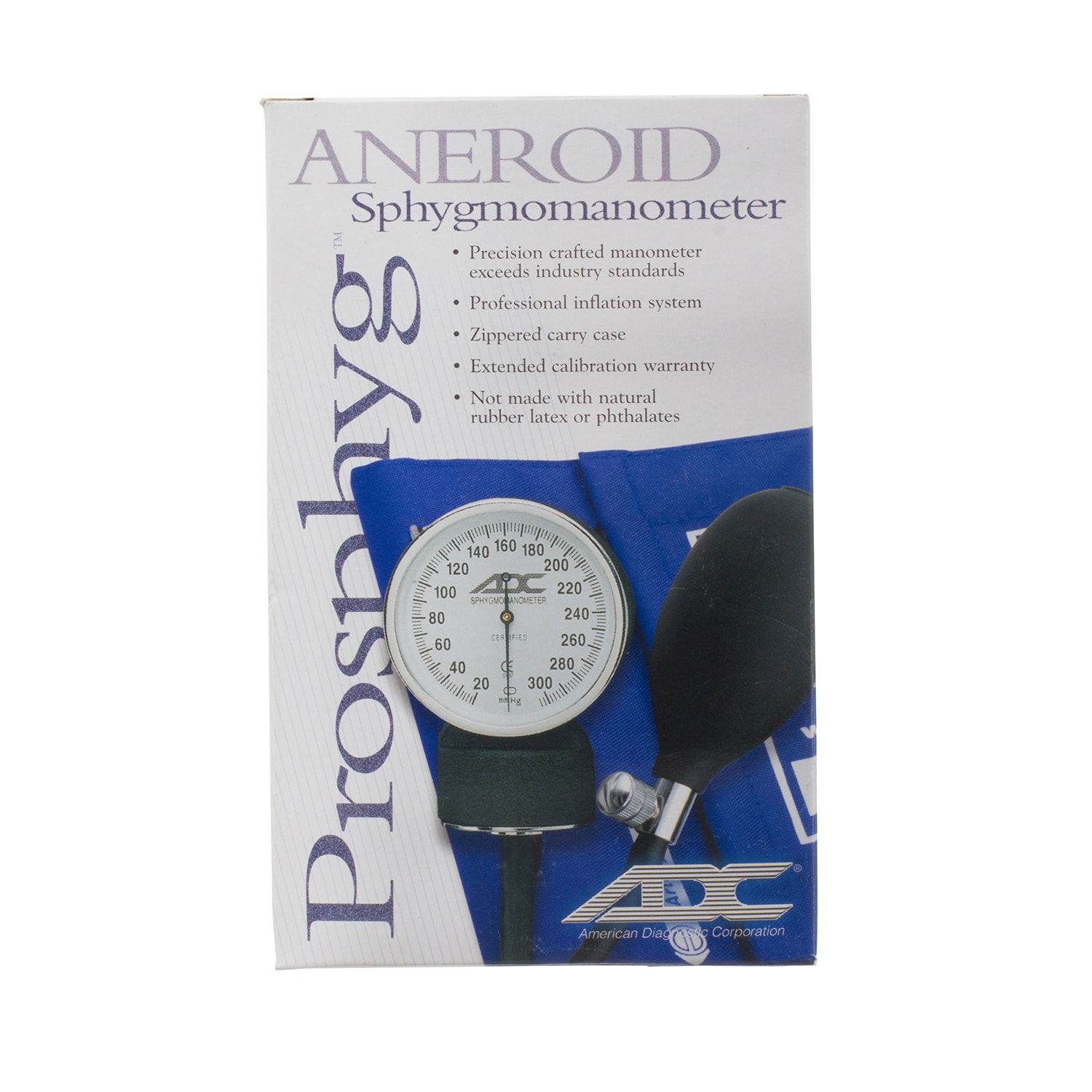 Baumanómetro Aneroide de Doble Manguera 760 - ADC Verde Azulado