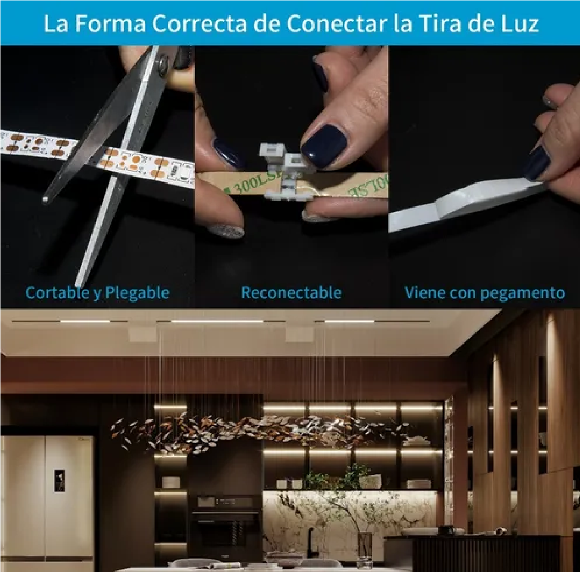 Tira Usb  Led De Luz Blanca Fría Cálida Decoración 2x5m