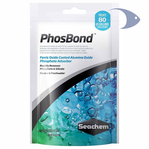 Phosbond 100 Ml. Elimina Fosfato Seachem Peces Acuario