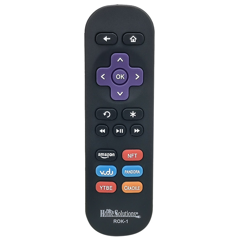 Control Remoto Para Aparato Reproductor de Streaming Roku / Master / ROK-1