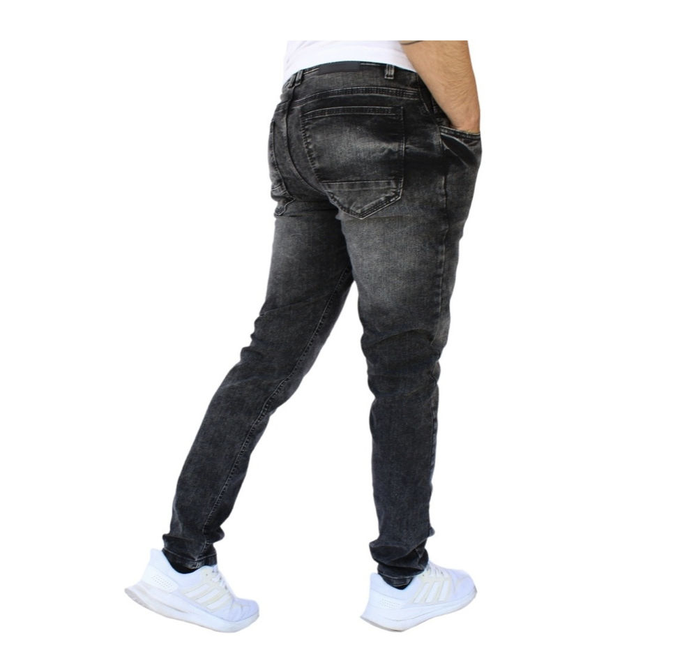 Pantalón Skinny de Mezclilla Stretch Para Hombre John Silver