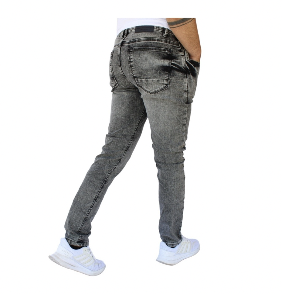 Pantalón Skinny de Mezclilla Stretch Para Hombre John Silver
