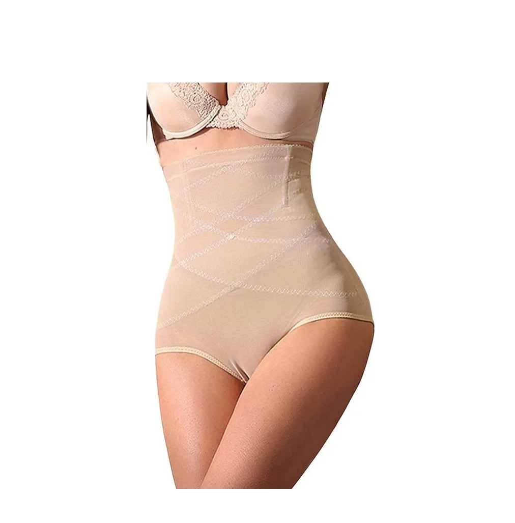 Panty Faja Reductora Calzón Levanta Pompa Beige XL