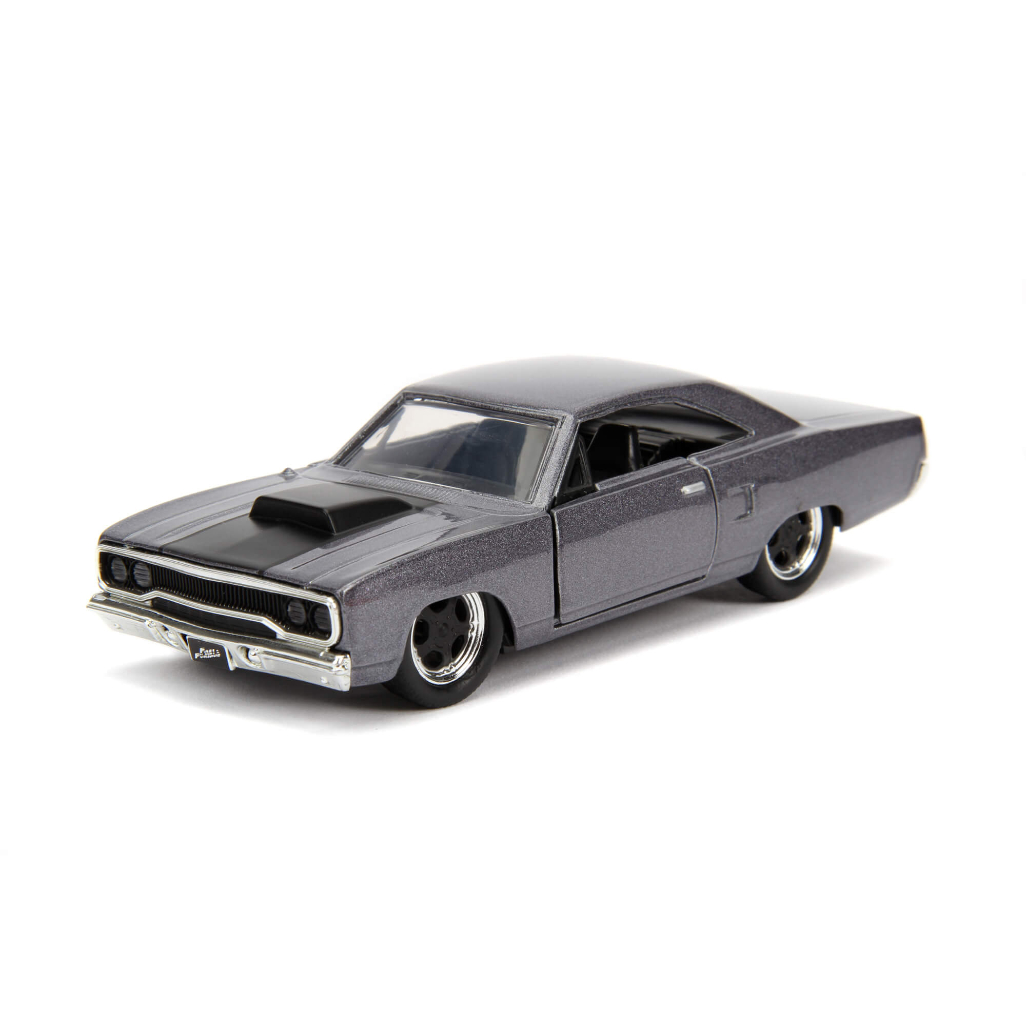 Dom 1970 Plymouth Road Runner Plata Rápido Y Furioso JADA TOYS ESCALA 1:32
