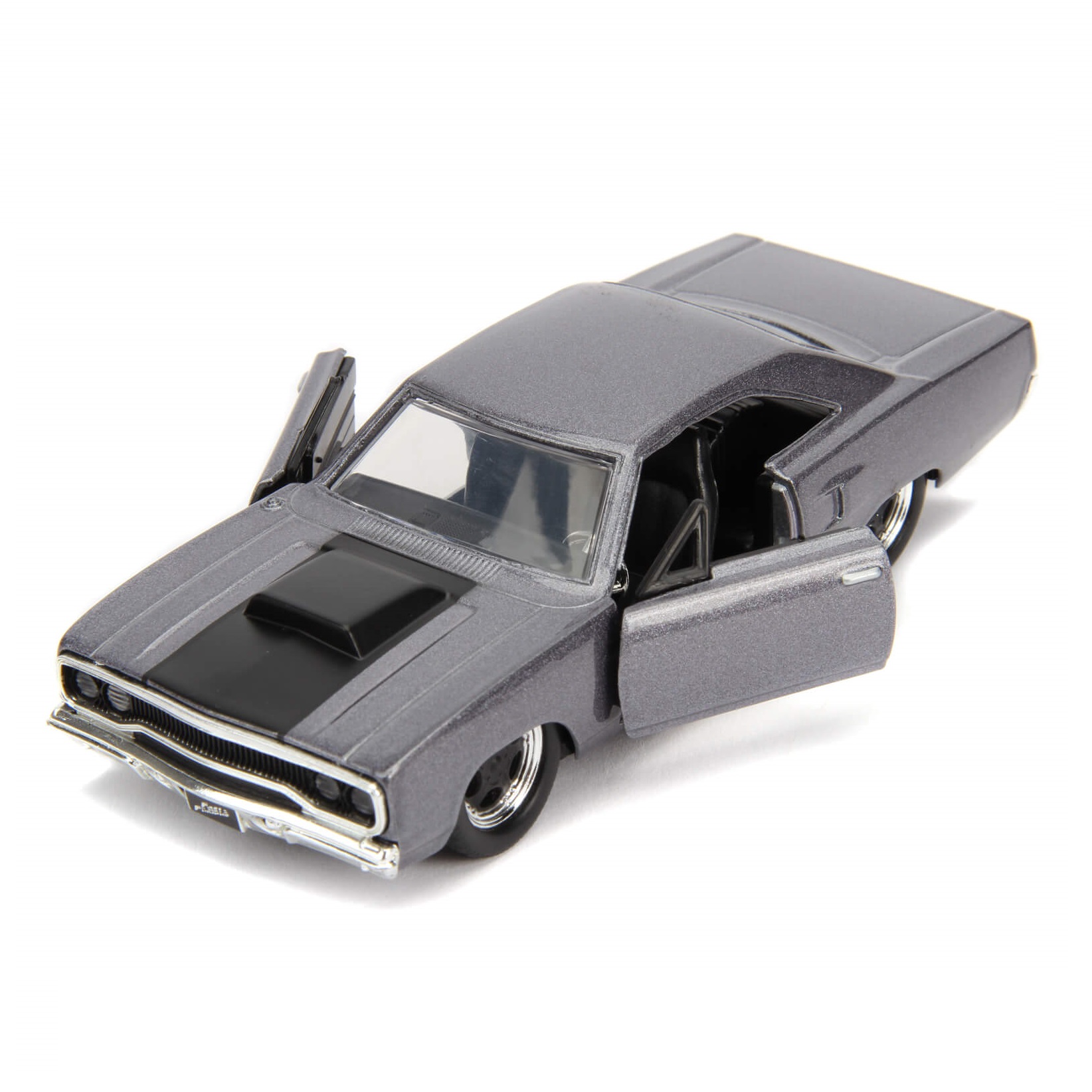 Dom 1970 Plymouth Road Runner Plata Rápido Y Furioso JADA TOYS ESCALA 1:32