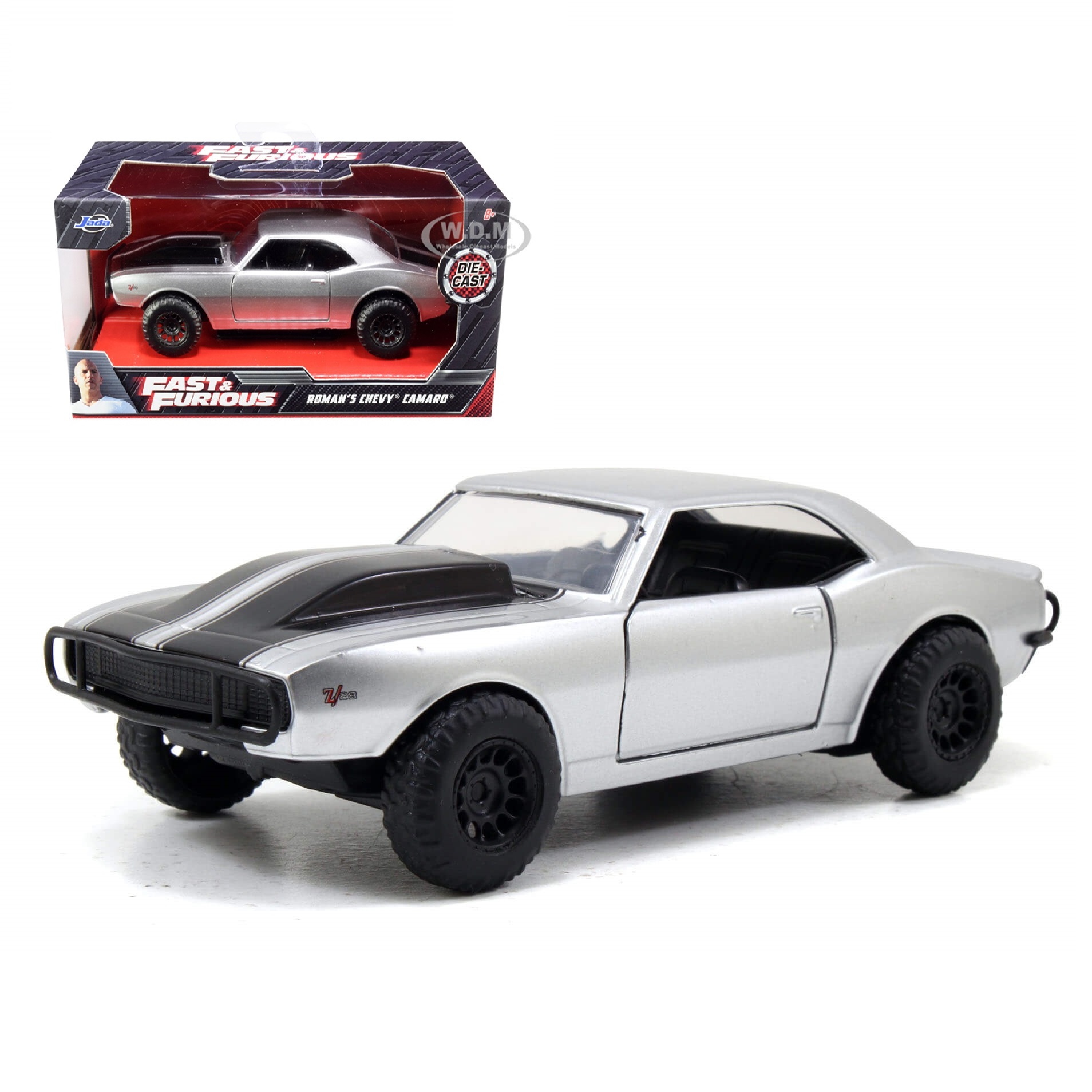 Roman 1967 Chevy Camaro  Rápido y Furioso Jada Toys Escala 1:32