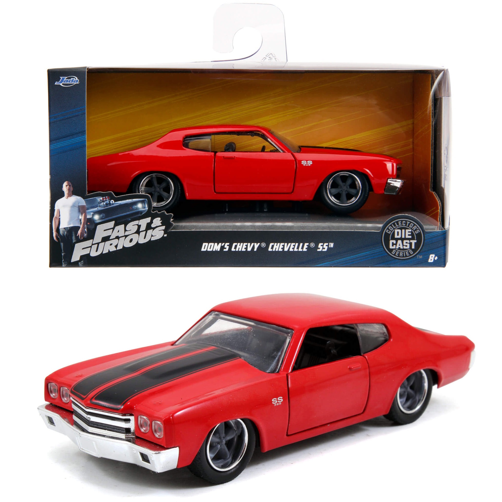 Dom 1970 Chevy Chevelle SS Rápido y Furioso Jada Toys Escala 1:32