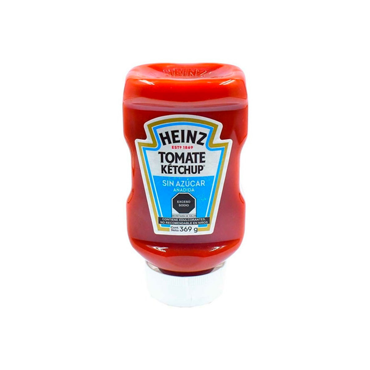 Salsa Cátsup Heinz Sin Azúcar Añadida Keto Diabetes