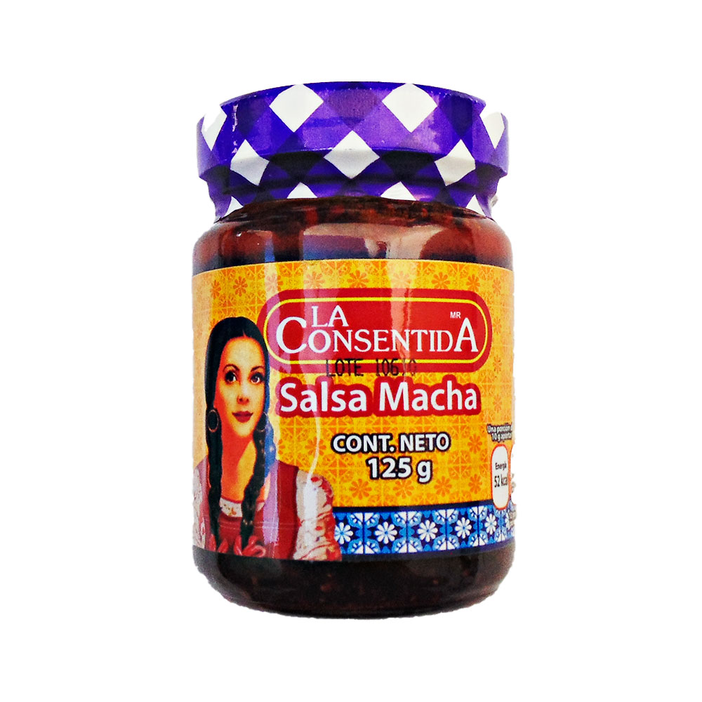 Salsa Macha De Aceite La Consentida 125g Picante Chile