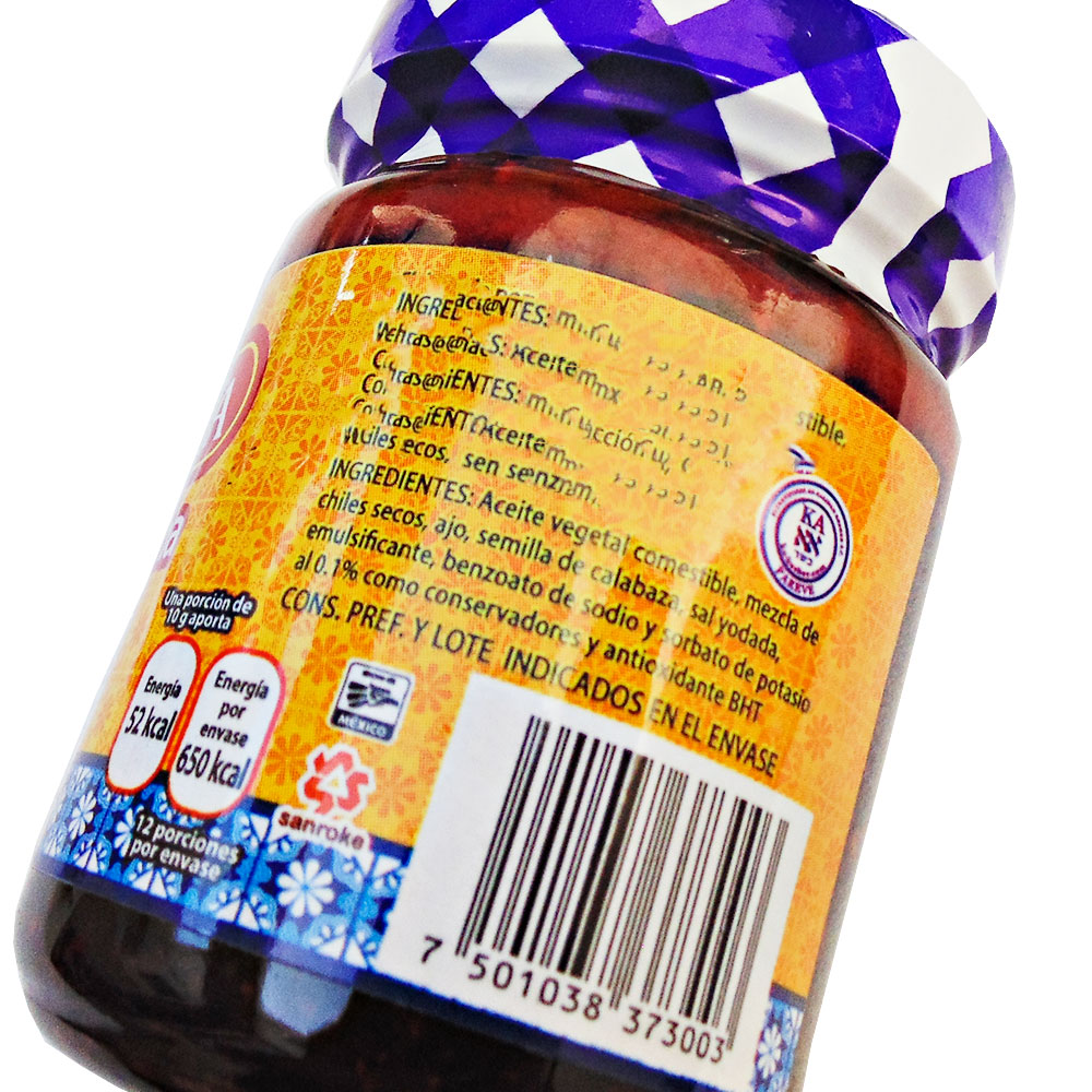 Salsa Macha De Aceite La Consentida 125g Picante Chile