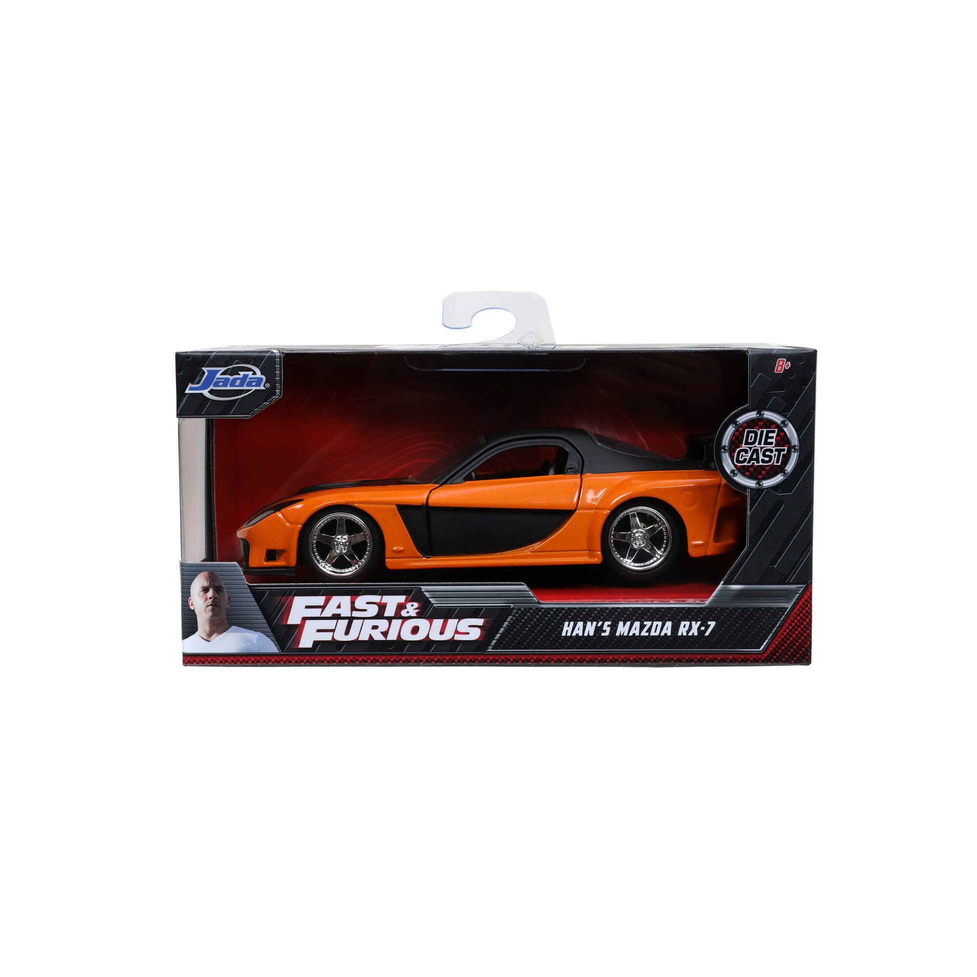 Han Mazda RX-7 Rápido y Furioso Jada Toys Escala 1:32
