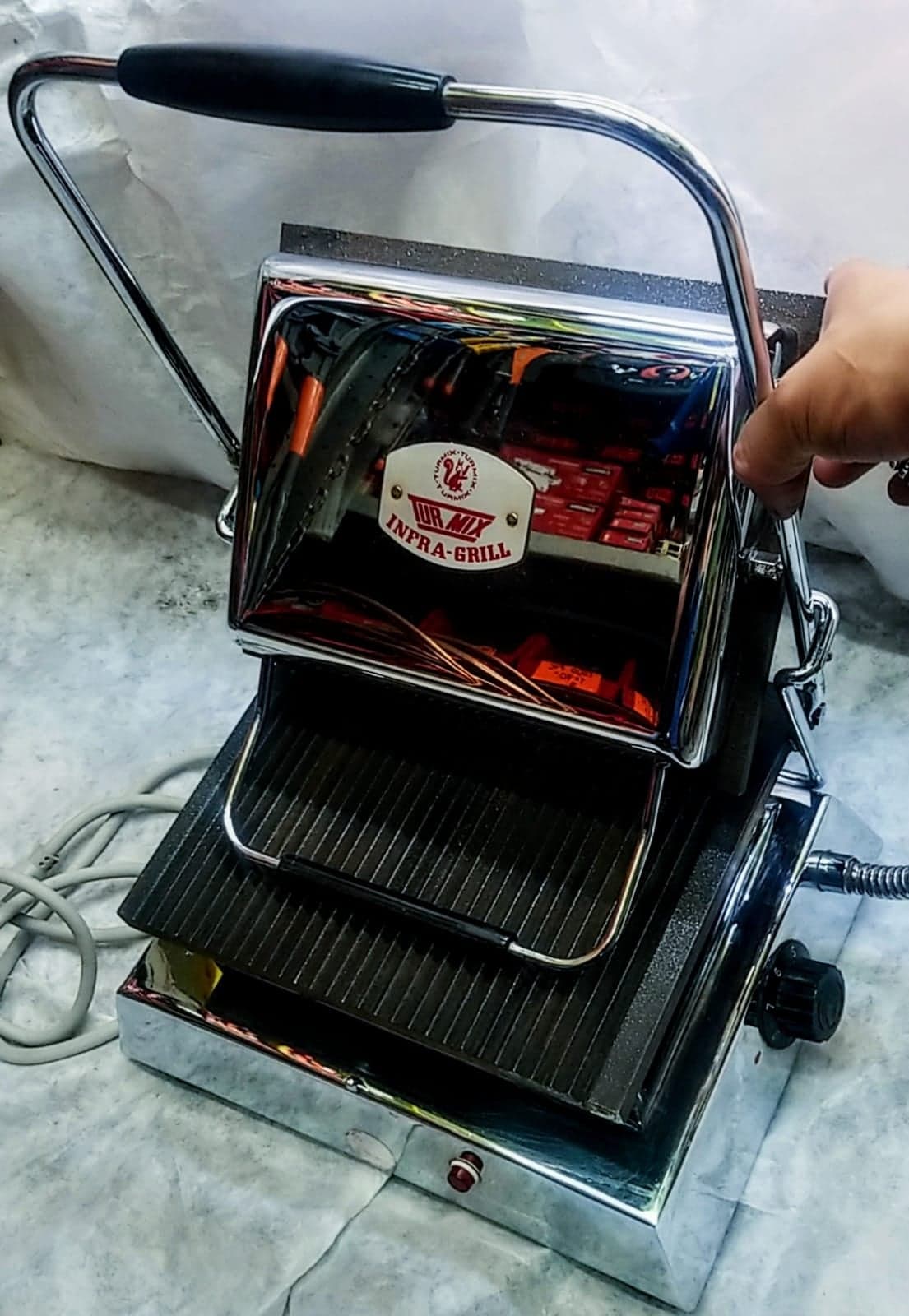 Asador Eléctrico Infra Grill Turmix, (Reacondicionado)