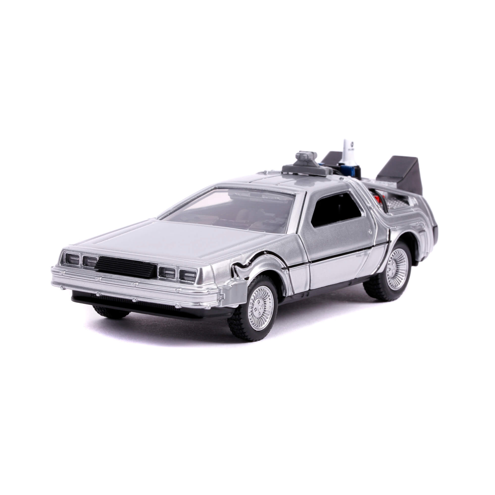Back to the Future Delorean 2 Time Machine VOLVER AL FUTURO Jada Toys Escala 1:32