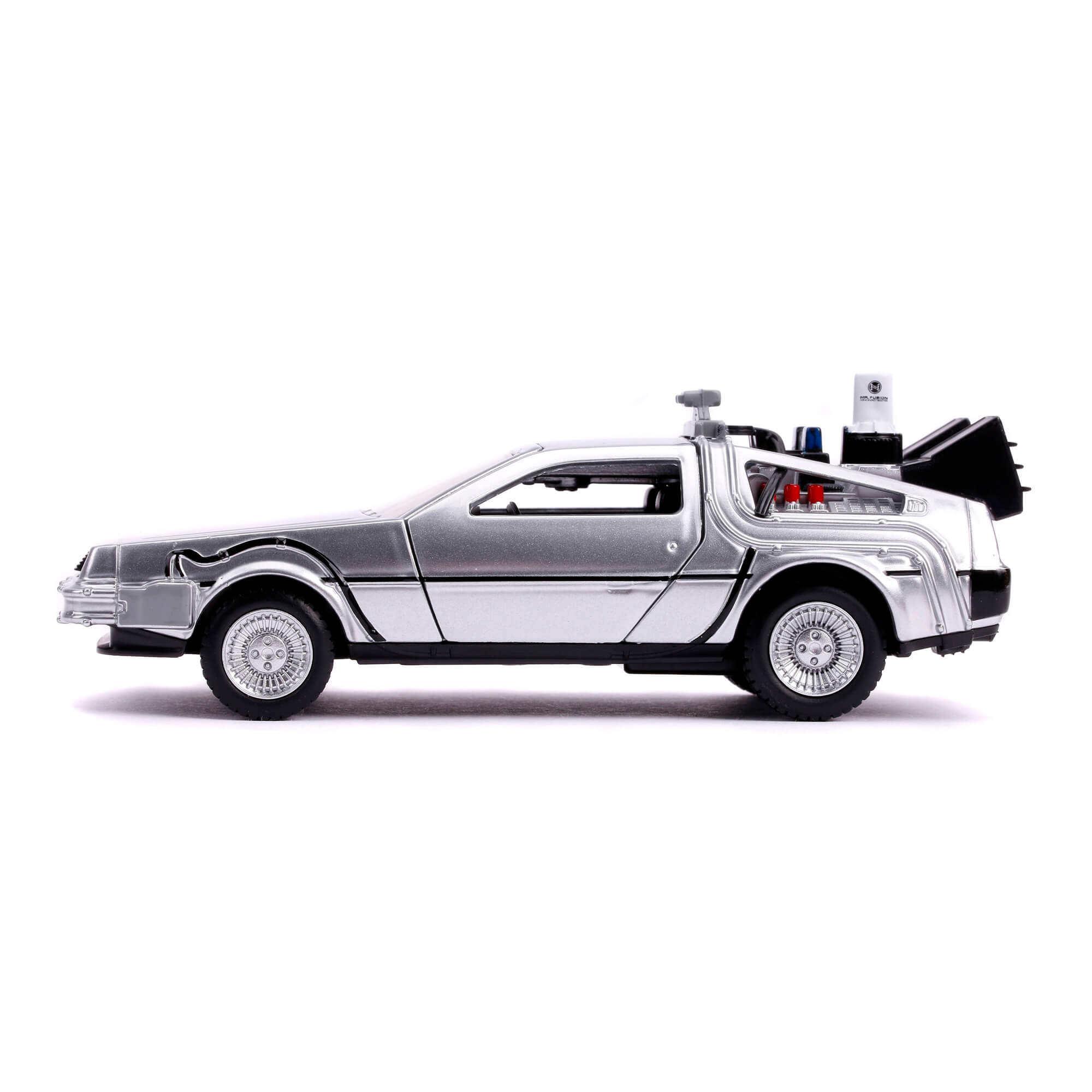 Back to the Future Delorean 2 Time Machine VOLVER AL FUTURO Jada Toys Escala 1:32