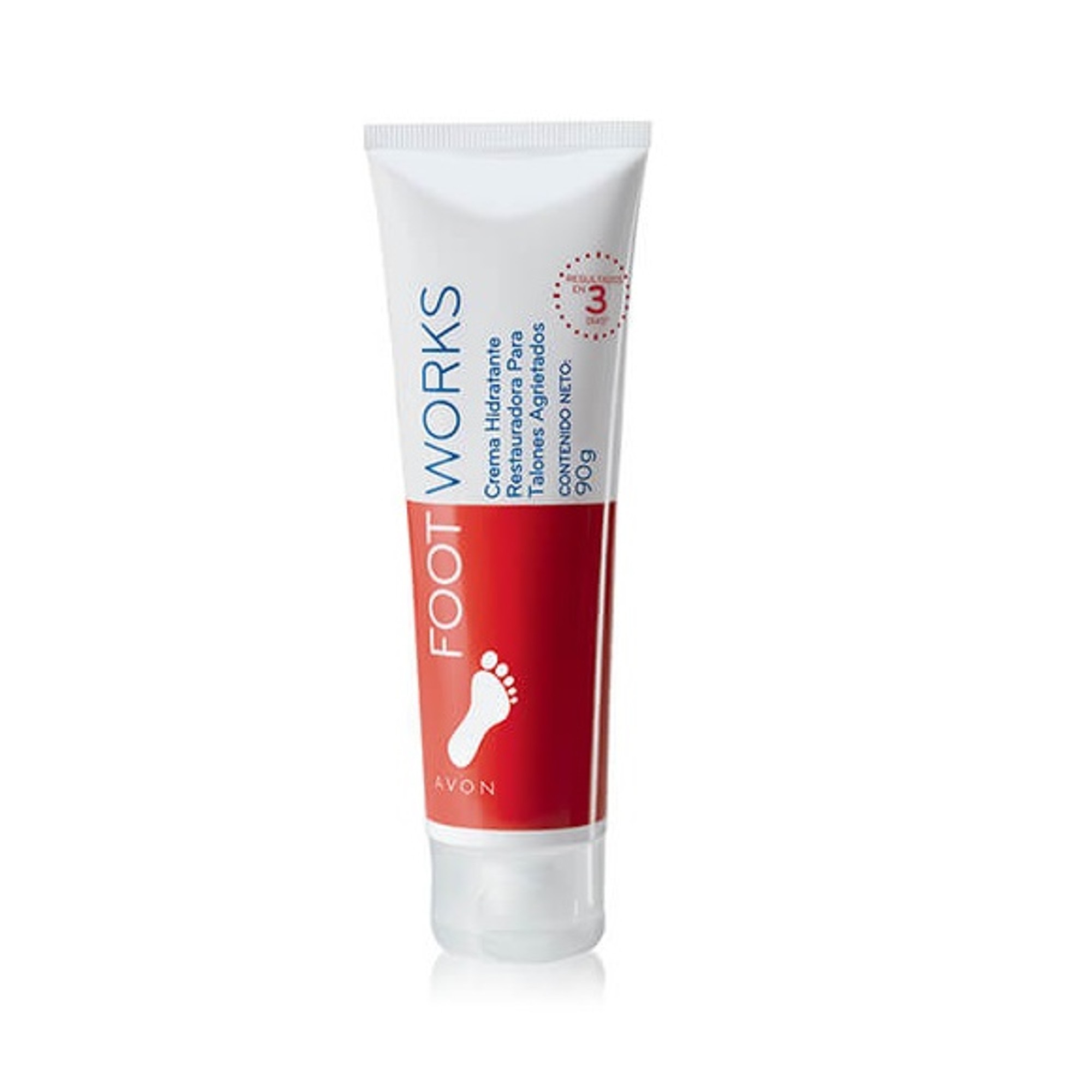 Crema Hidratante Para Talones Foot Works Avon.