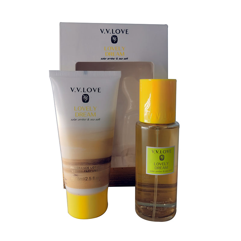 Perfumes Perfume Kit Fragancia Loción + Crema Mist Brume Corporal V.V Love