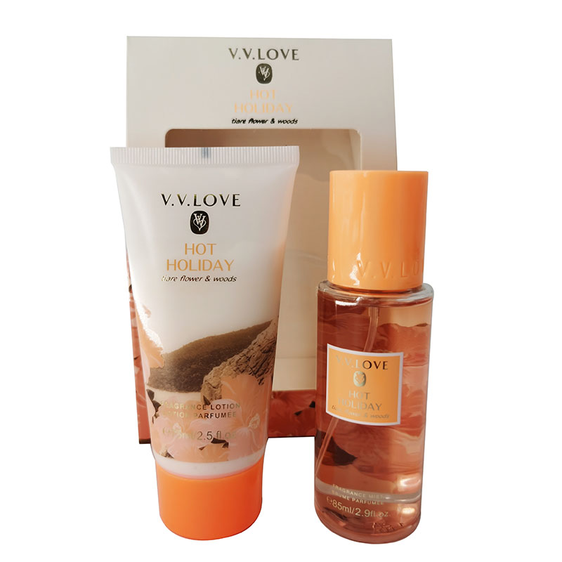 Perfumes Perfume Kit Fragancia Loción + Crema Mist Brume Corporal V.V Love