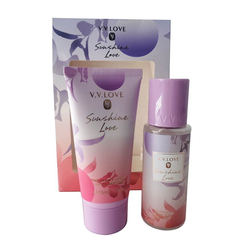 Perfumes Perfume Kit Fragancia Loción + Crema Mist Brume Corporal V.V Love